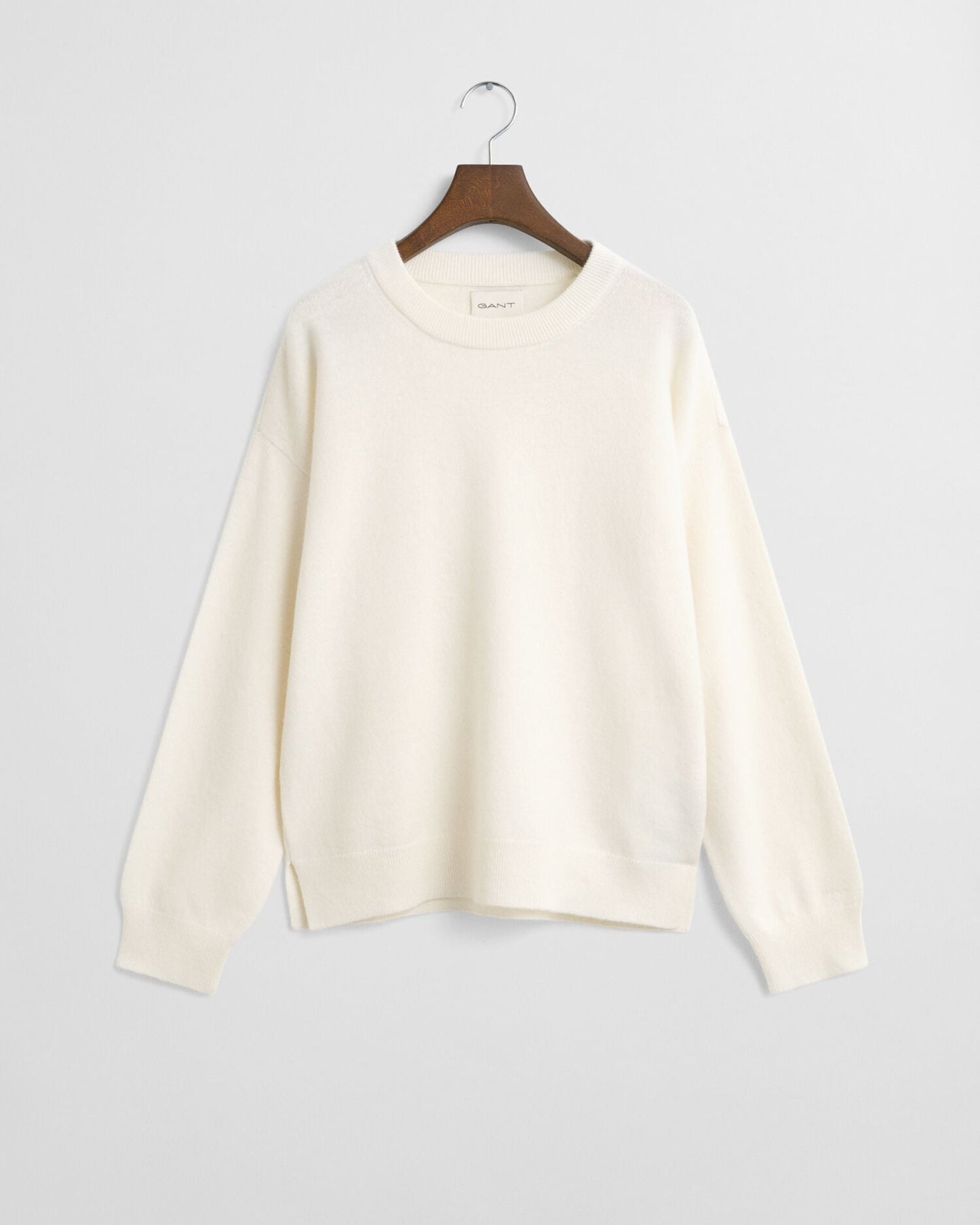 Superfeiner Lambswool Rundhalspullover