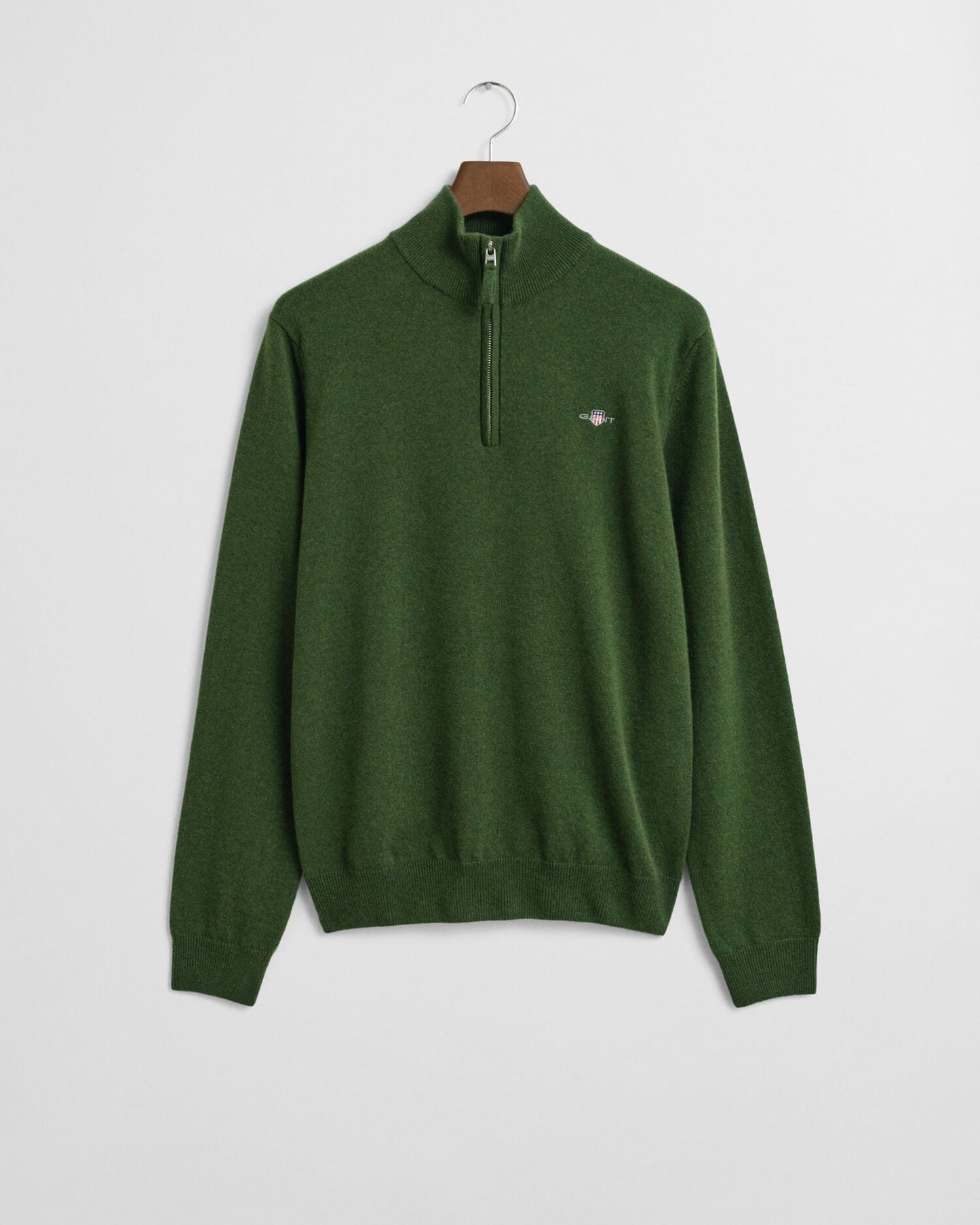 Superfeiner Lambswool-Half-Zip-Pullover