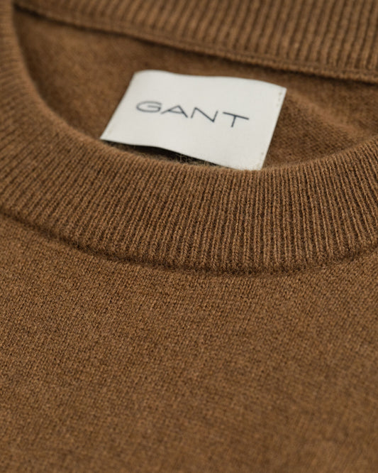 Pull ras du cou en laine d'agneau superfine