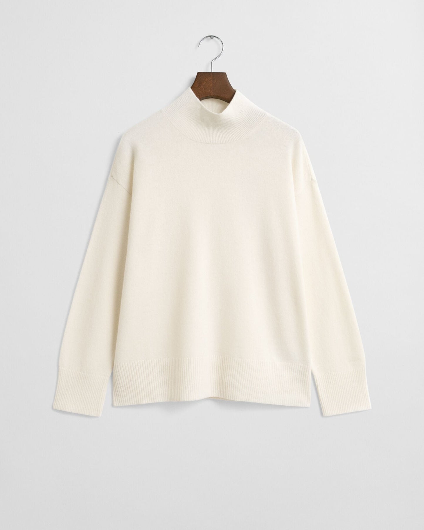 Pull col roulé en laine d'agneau ultra-fine